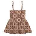 Nohealani Spaghetti Strap Top Beige