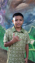 Boys Pilina Collar Shirt