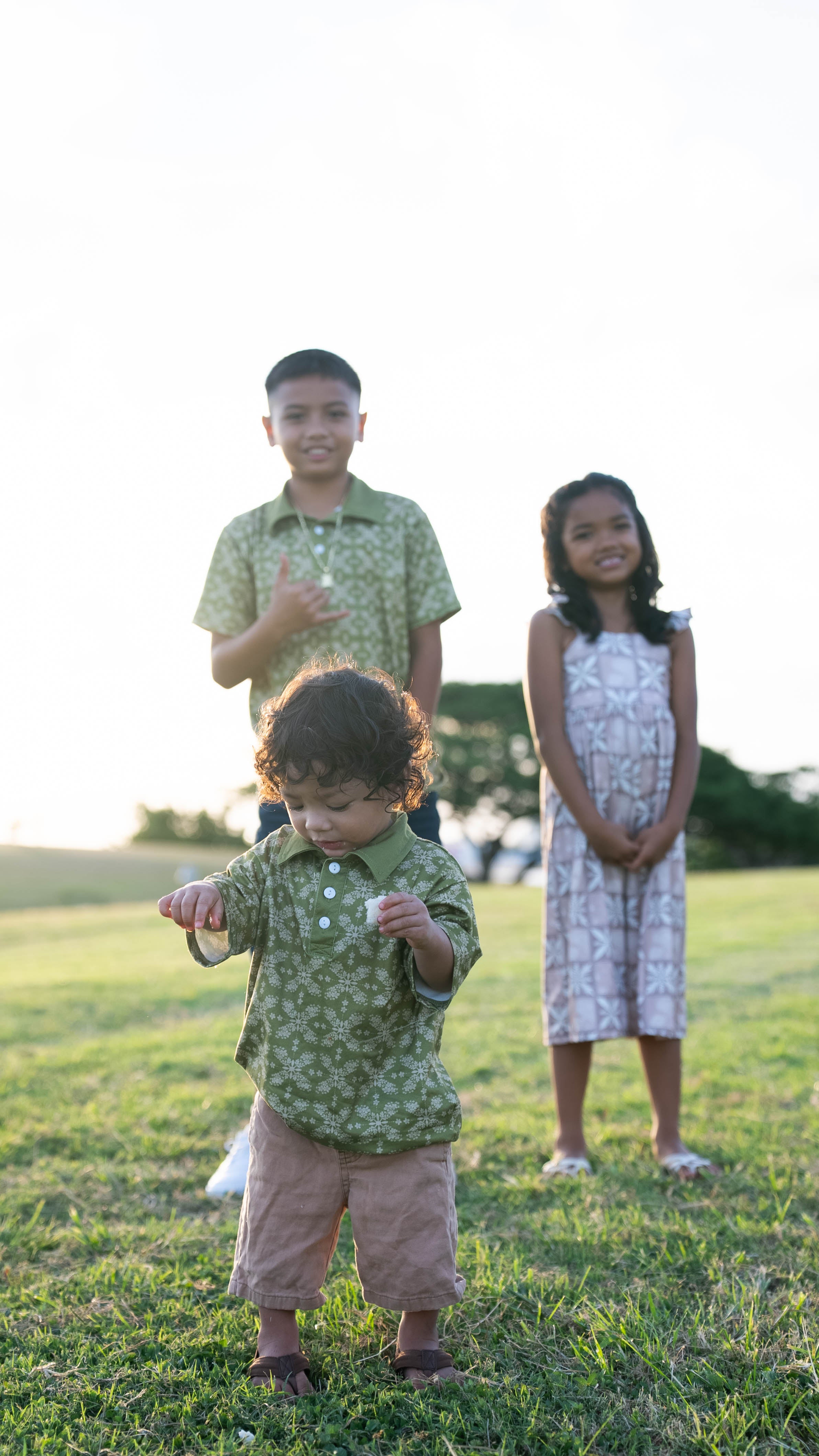 Boys Pilina Collar Shirt